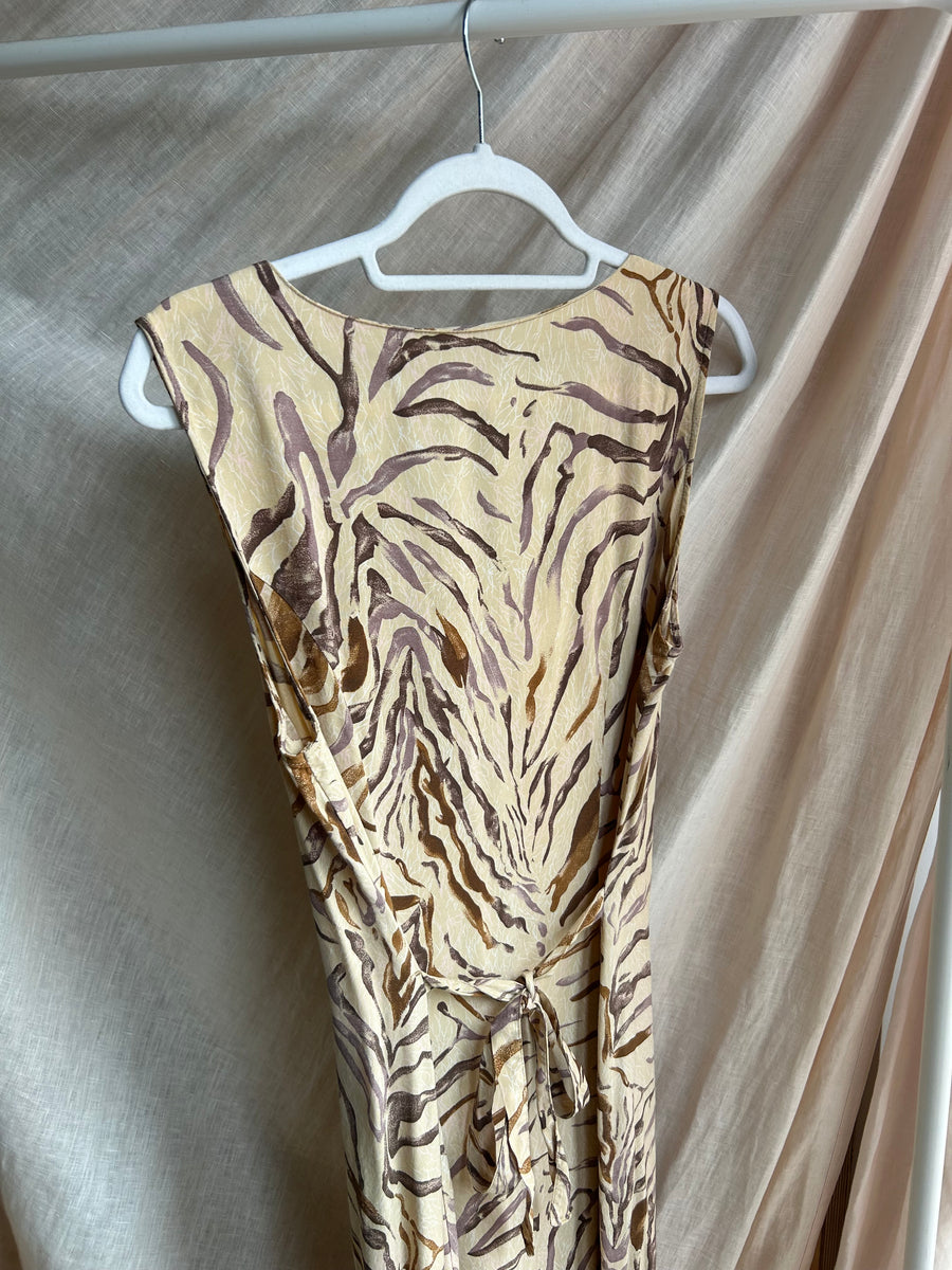 Animal Print Dress - UK 12