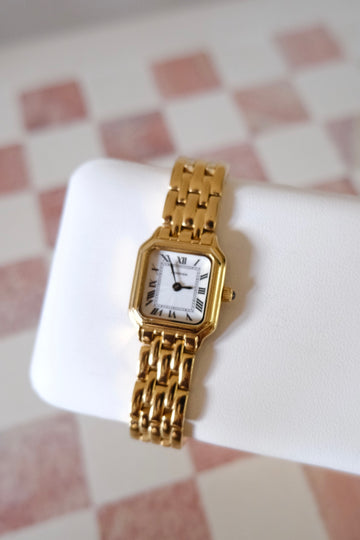 Sekonda Gold Plated Square Watch
