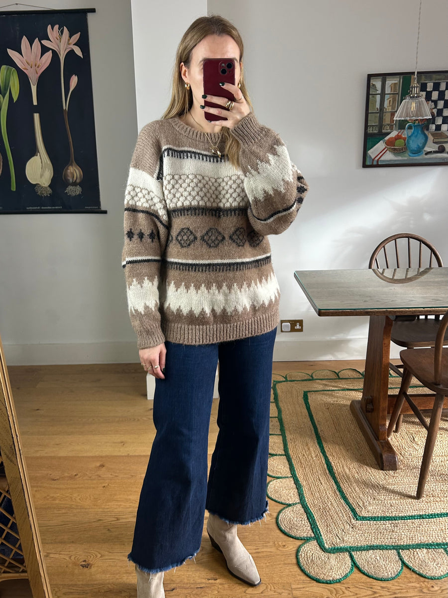 Peruvian Wool Jumper - M