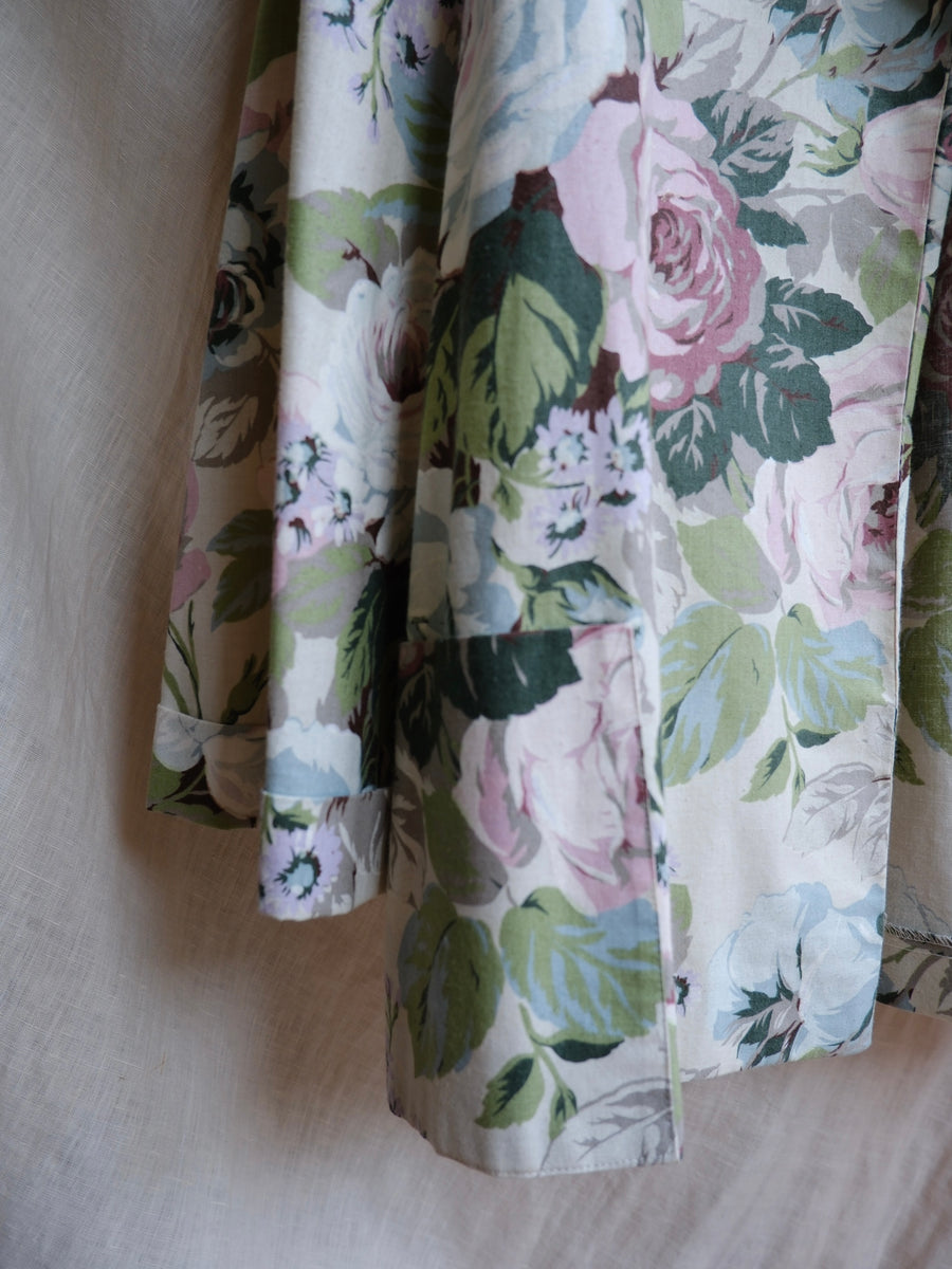 Rose Cotton Blazer - L