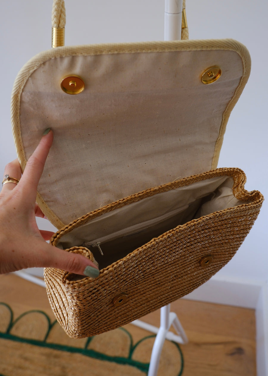 Woven Straw Bag