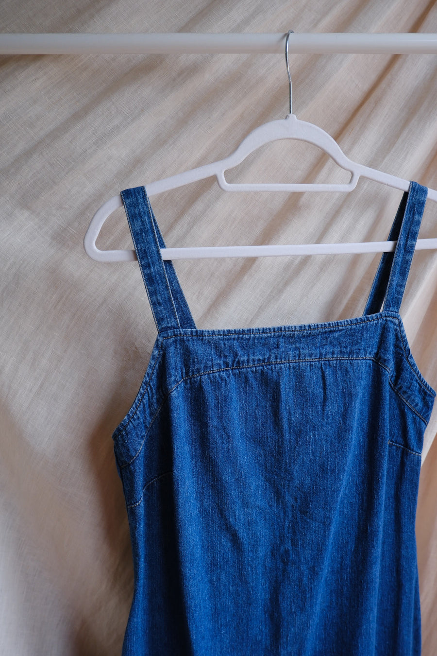 Denim Maxi Dress - UK 10
