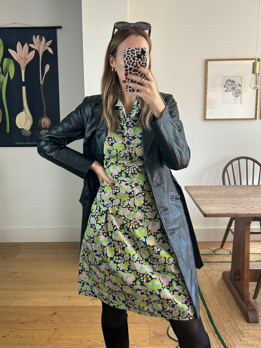 Psychedelic Print Dress - UK 12