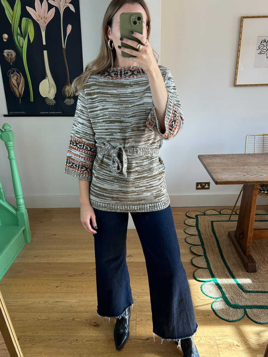 Belted Tunic Jumper - S/M