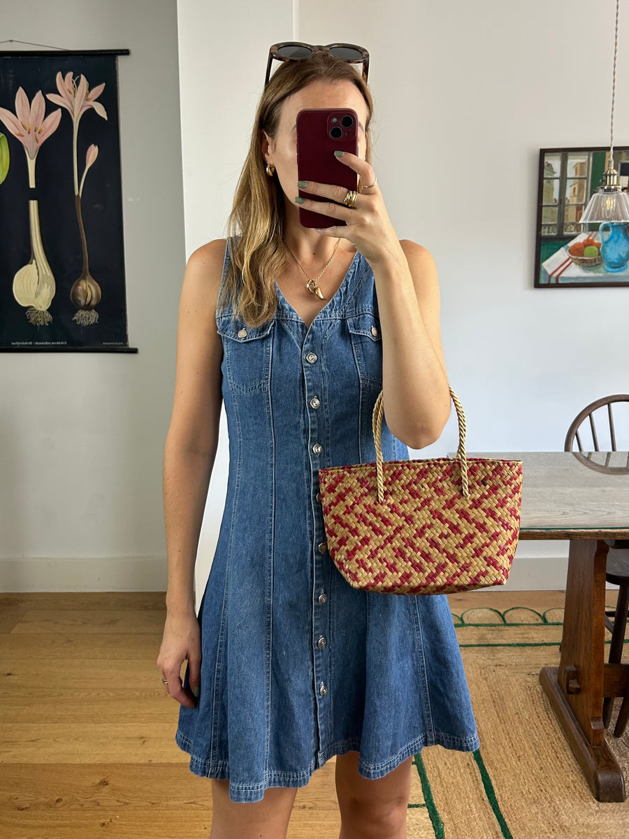 Mini Woven Straw Bag