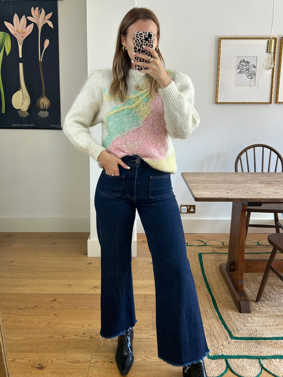 Pastel Mohair Jumper - M