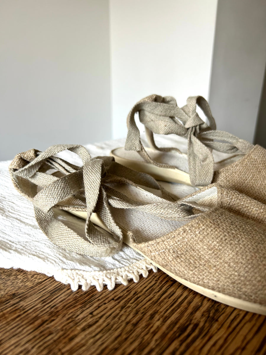 Raffia Espadrilles - UK 8