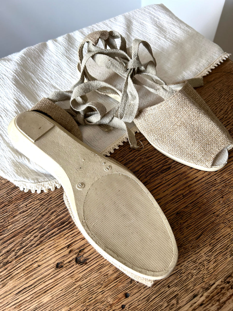 Raffia Espadrilles - UK 8