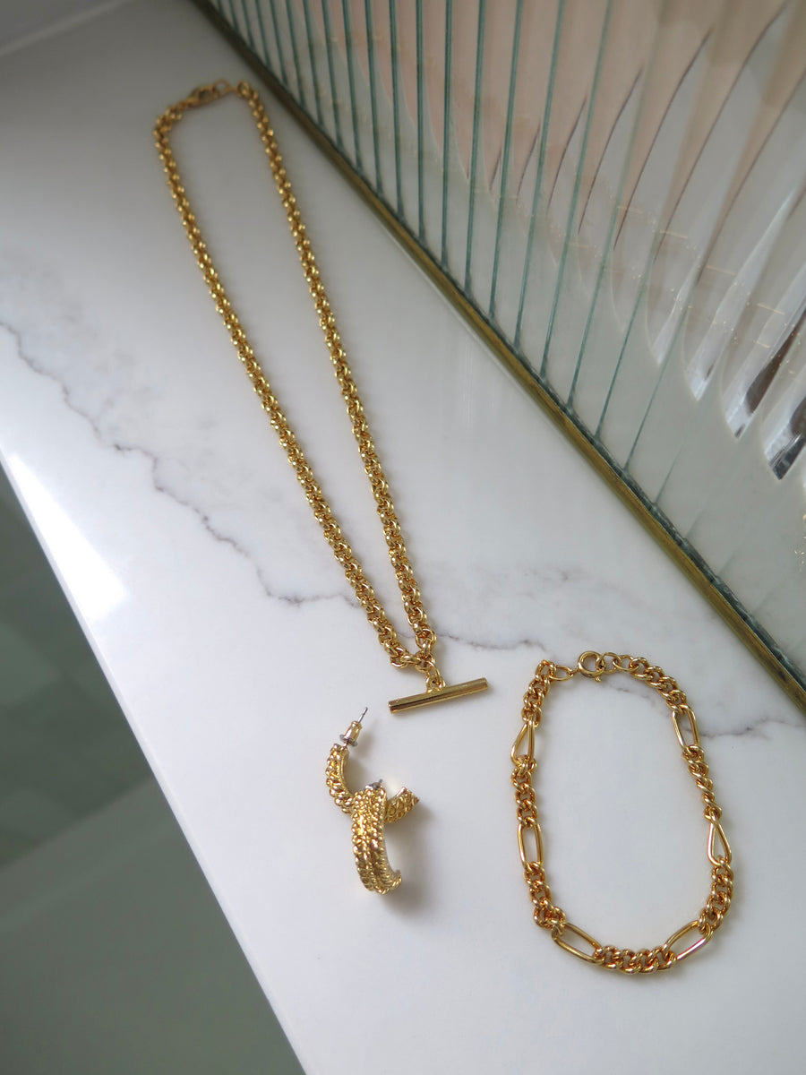 Gold Plated Jewellery Set - Save £18!